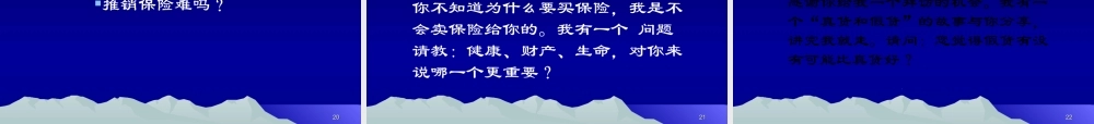 创新保险销售技巧话术24页[1]