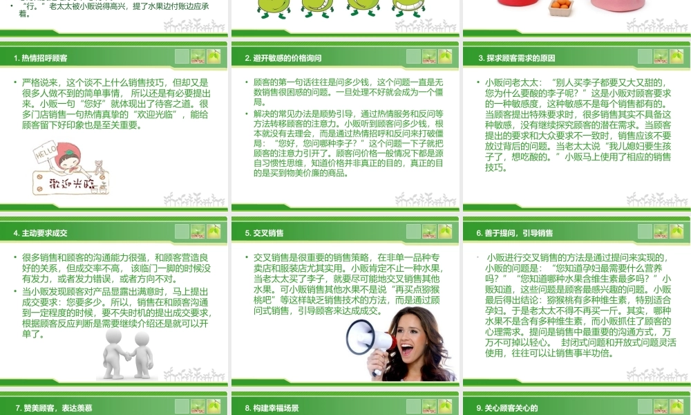 水果销售经典话术20140701-盘古文库销售话术