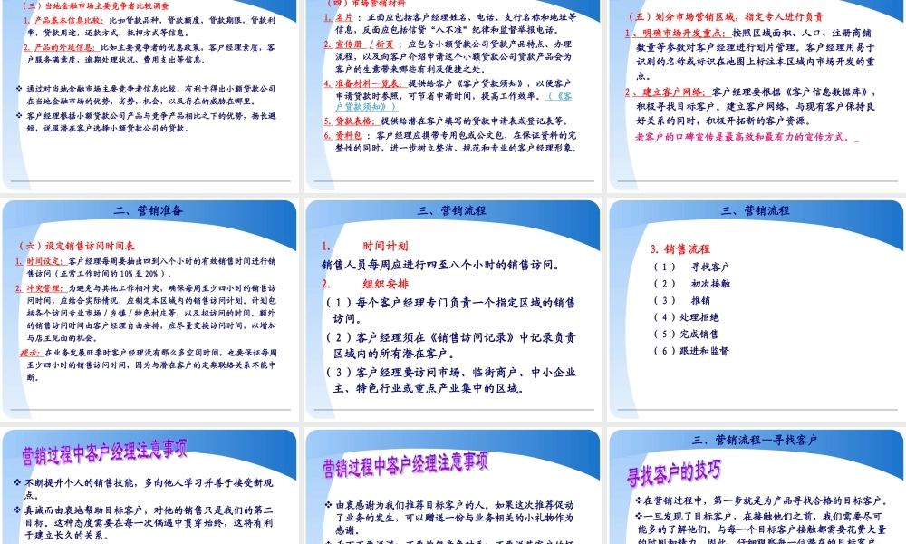 小额贷款公司营销技巧-盘古文库销售话术
