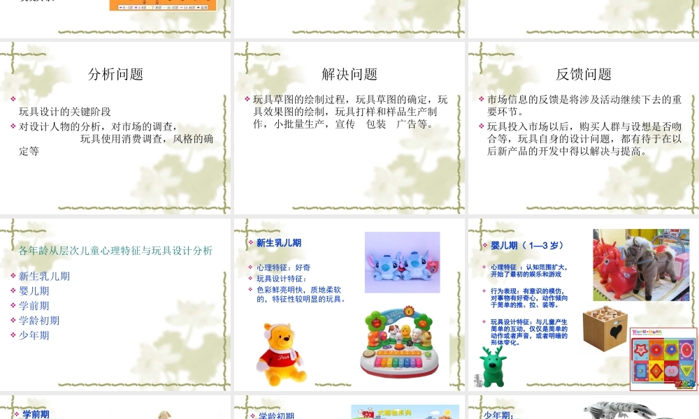 玩具市场调研报告ys-文库大全