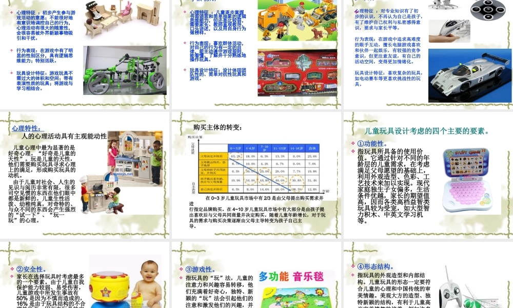 玩具市场调研报告ys-文库大全