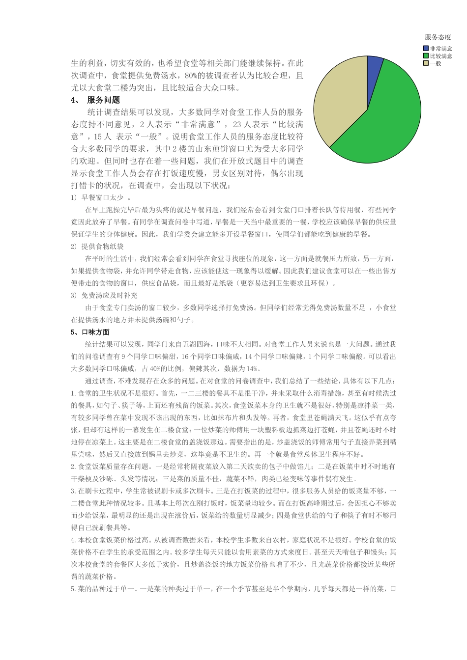 大学食堂调查报告-文库大全_第2页