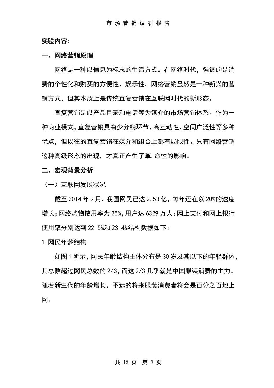 市场营销调研报告_范文-文库_第2页