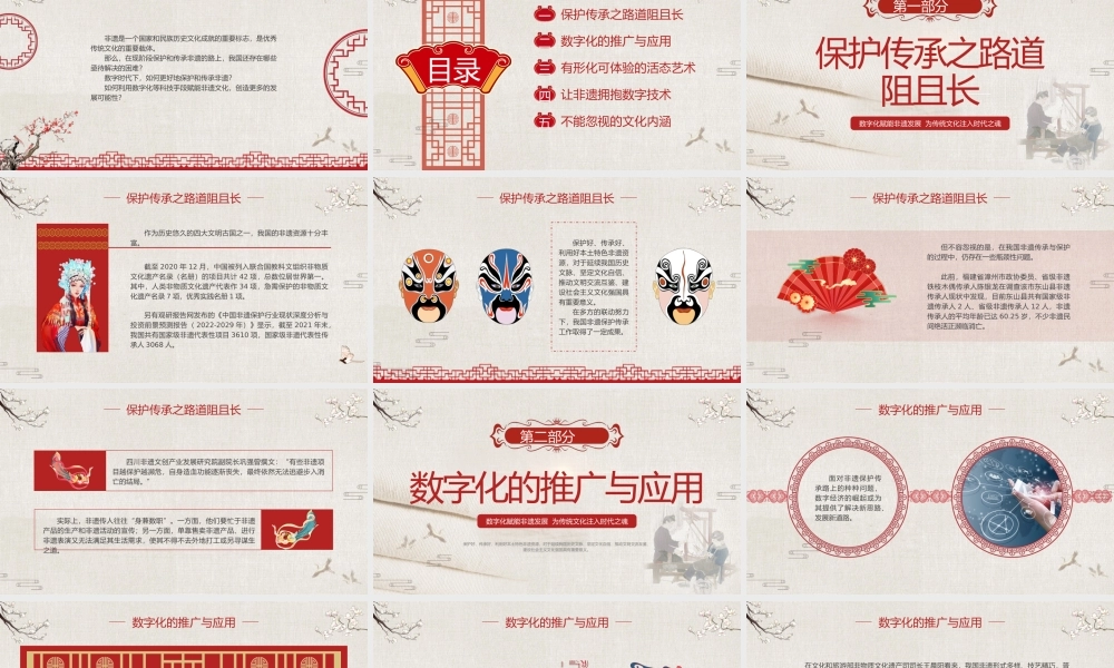 数字化保护与传承-中国非物质文化遗产