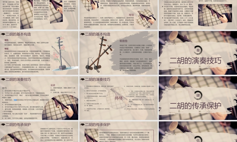中国非物质文化遗产二胡介绍
