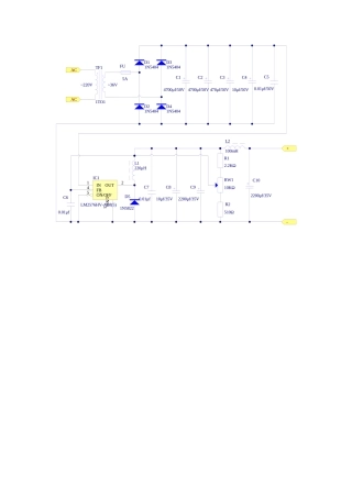 1.5V~30V 3A可调式开关电源电路原理图