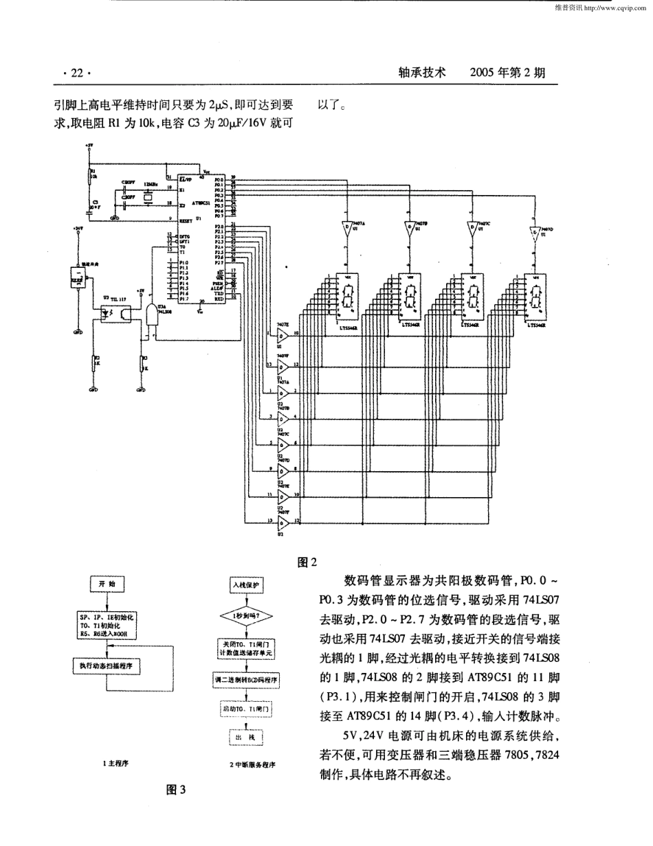 用AT89C51制作四位数字转速测量计_第2页