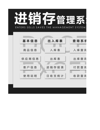 进销存管理系统（库存自动统计，带财务汇总）