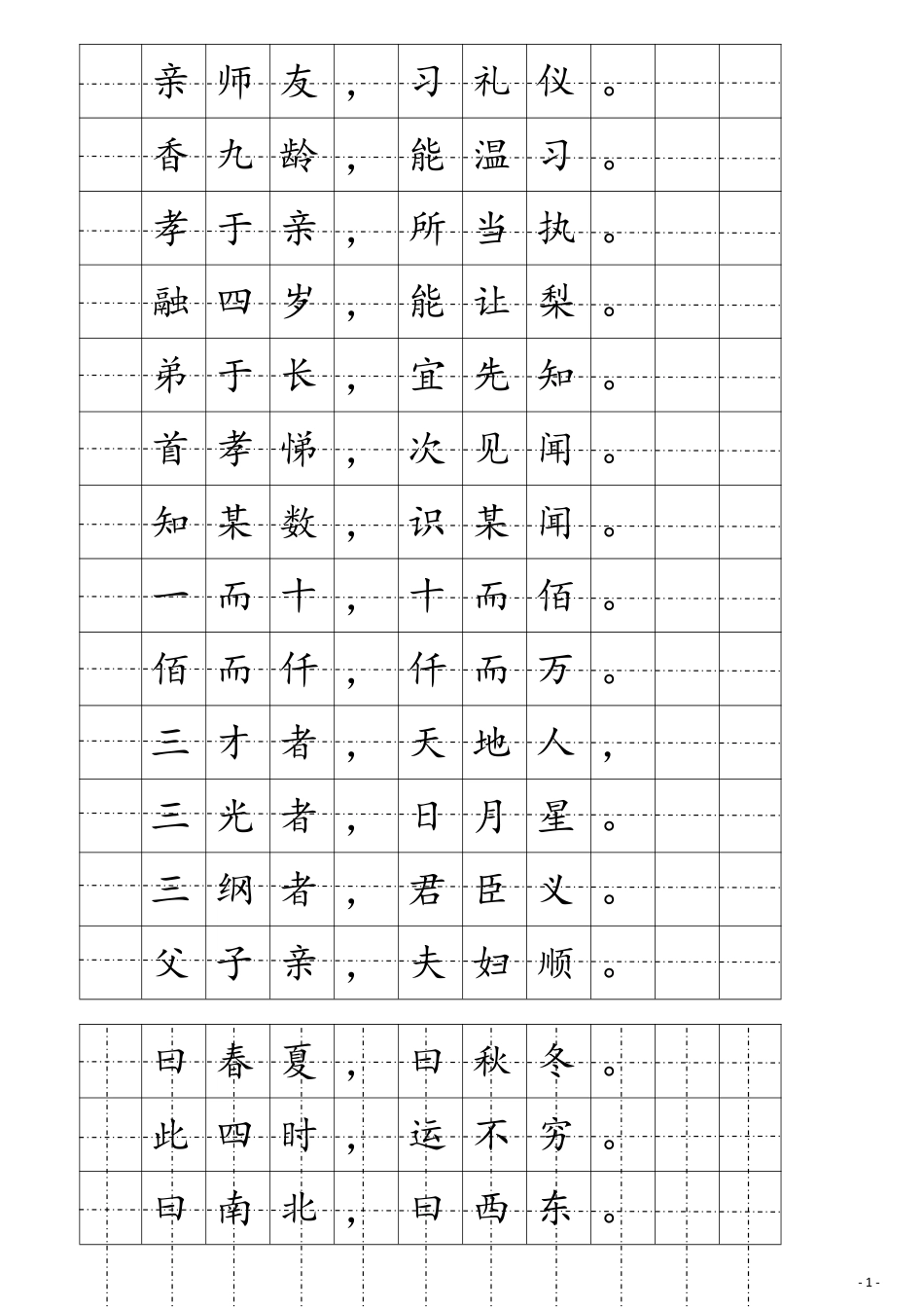 三字经楷书硬笔字帖-文库_第2页