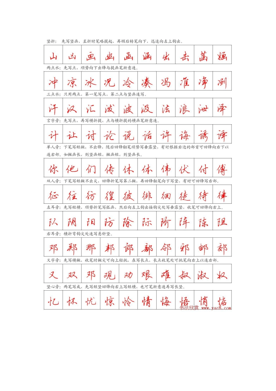 硬笔行书字帖-文库_第3页