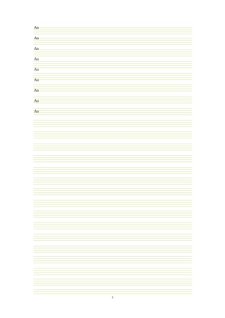 四线三格 英语本模板1-盘古文库电子字帖书法格子模板