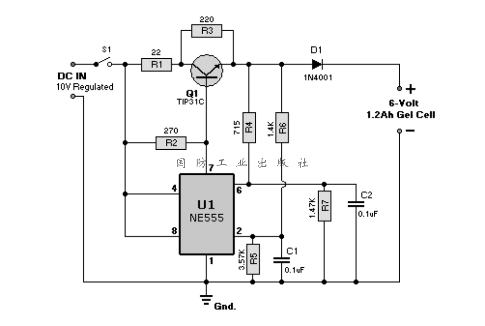 6V胶质电池充电器_第1页