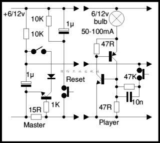 按钮型游戏基准电路