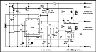 采用3524的PWM式电机速度控制电路