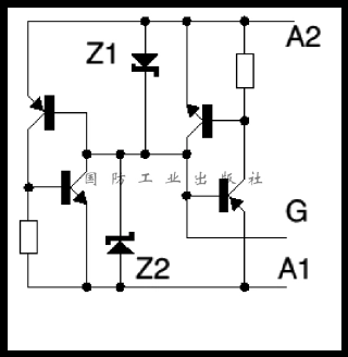 模拟SBS（硅双向开关电路）电路