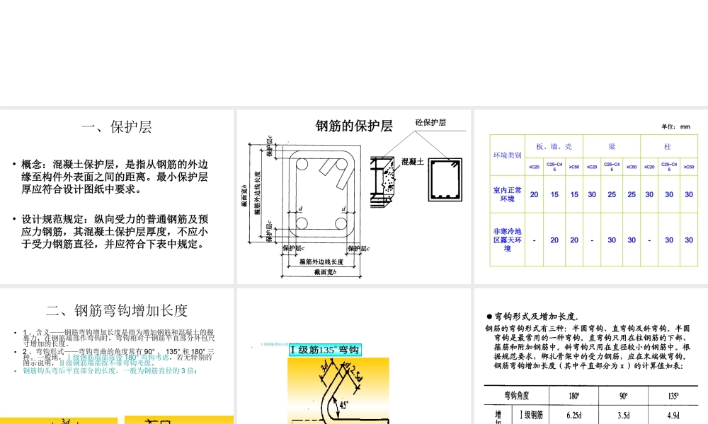 钢筋算量必备