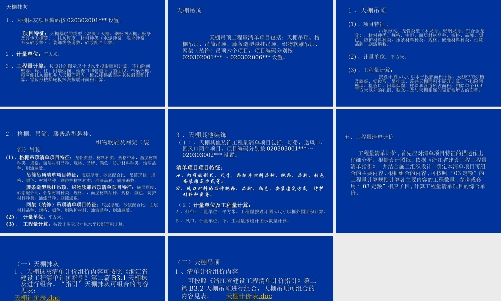 第13 天棚工程