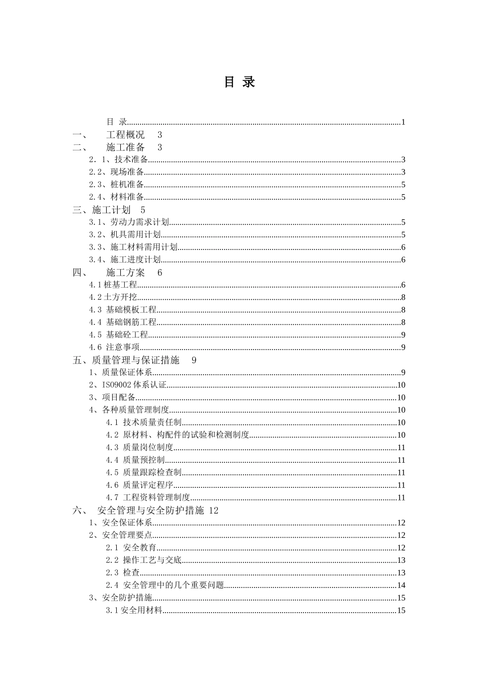 各类施工表格通用半导体桩基_第1页