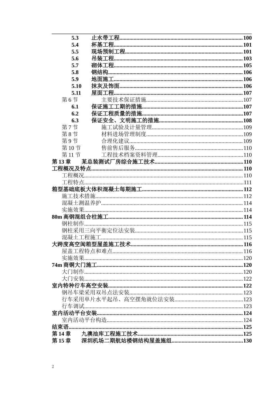各类施工表格专项施工方案大全_第2页