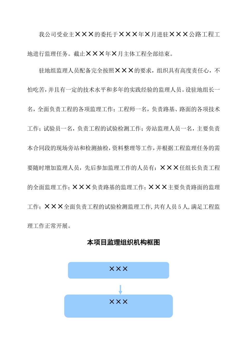 公路工程项目监理工作总结报告_第2页