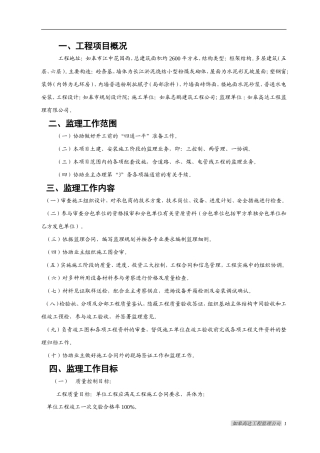 锦绣派出所监-文库-理规划(盘古)--监理规划