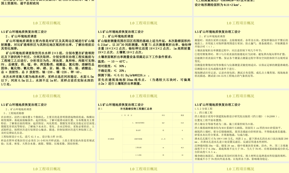 矿山环境治理-文库-工程监理规划(盘古文库)--监理规划-文库