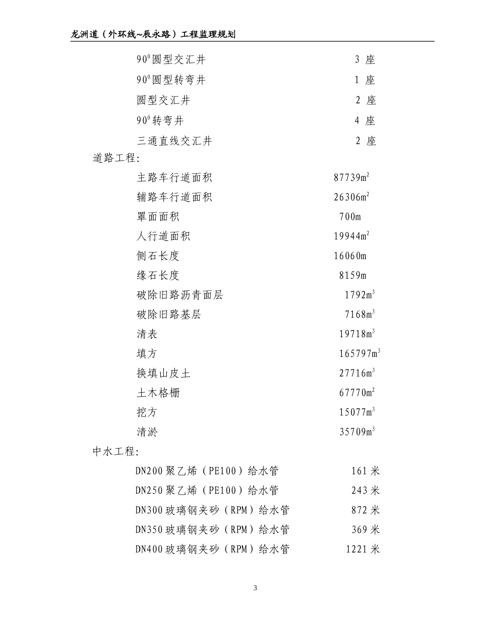 龙州道监理规-文库-划(盘古文库)--监理规划_第3页