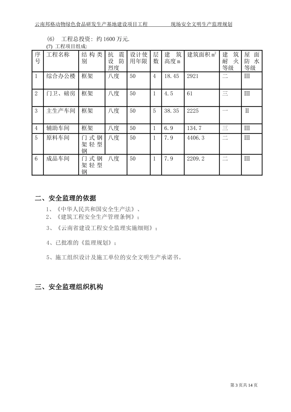云南安全监理-文库-规划(甜梦文库)--监理规划_第3页