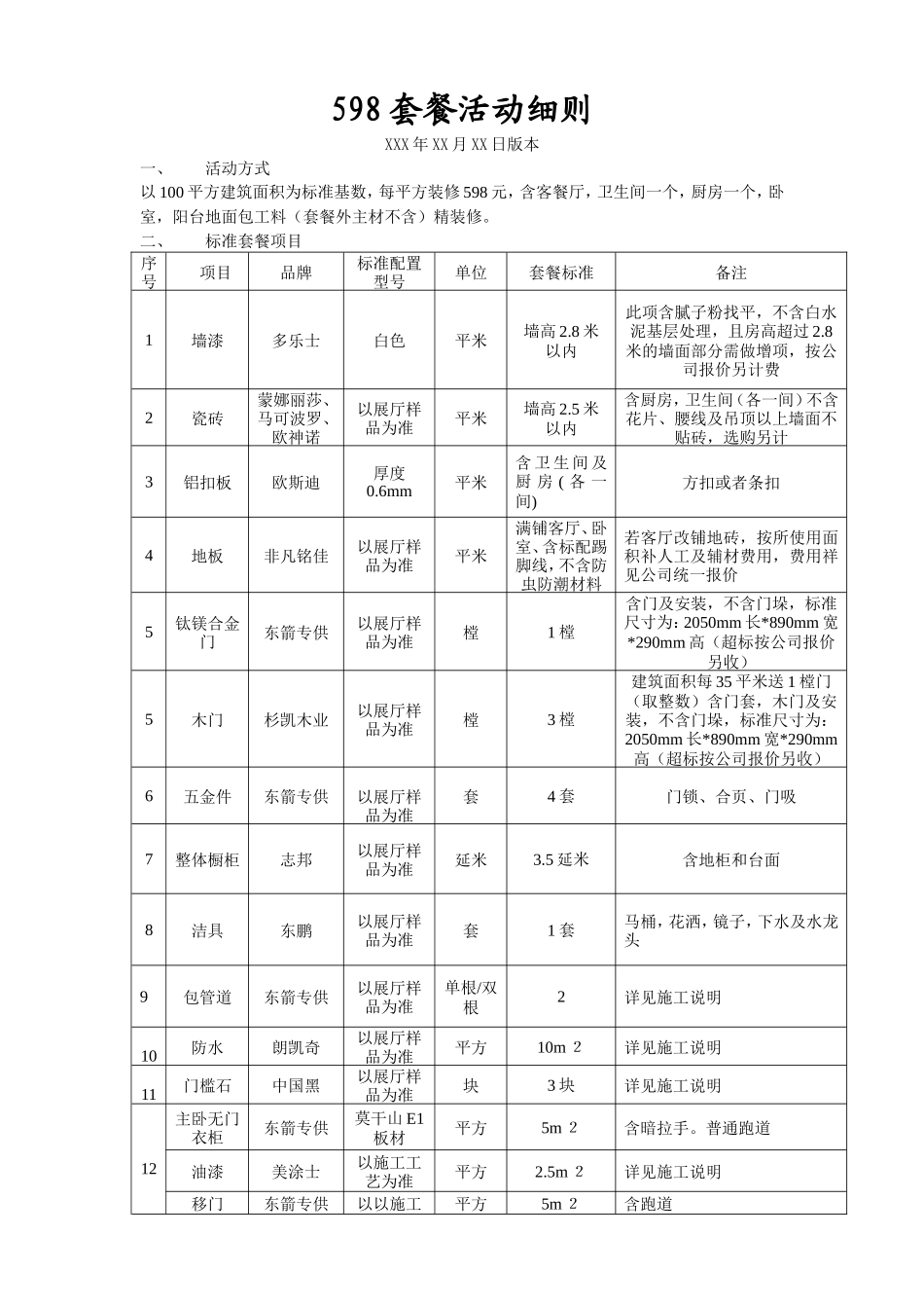 598套餐活动细则最终_第1页