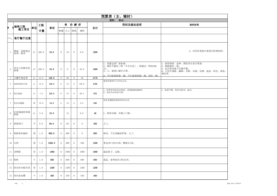 4室2厅2卫1厨.xls2_第1页