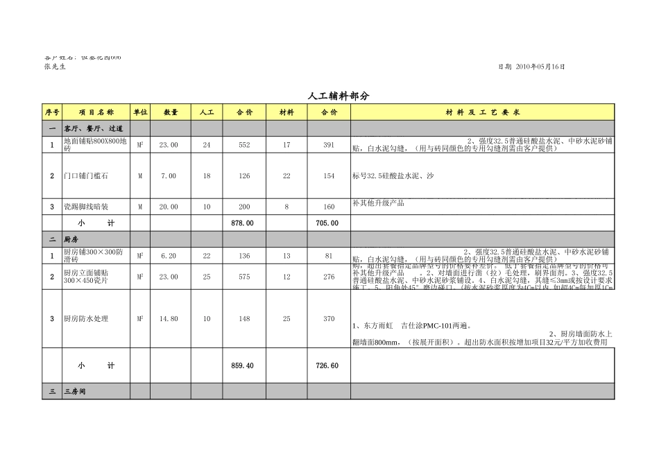 某公司最新装修全包报价 年_第1页