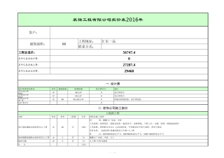 某装饰公司报价表 年-文库