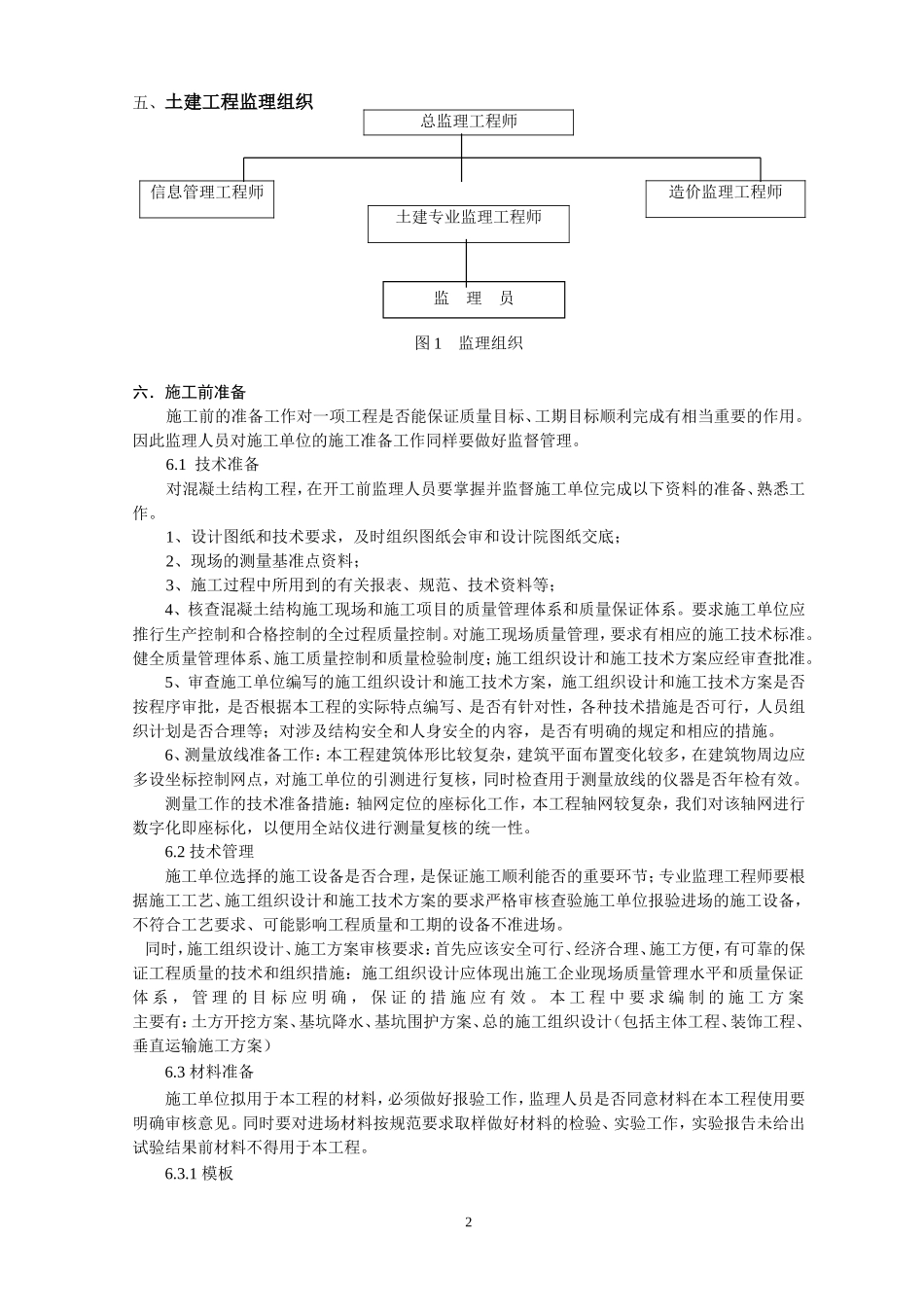 成都市武侯区某土建工程监理实施细则-文库--监理实施细则_第2页
