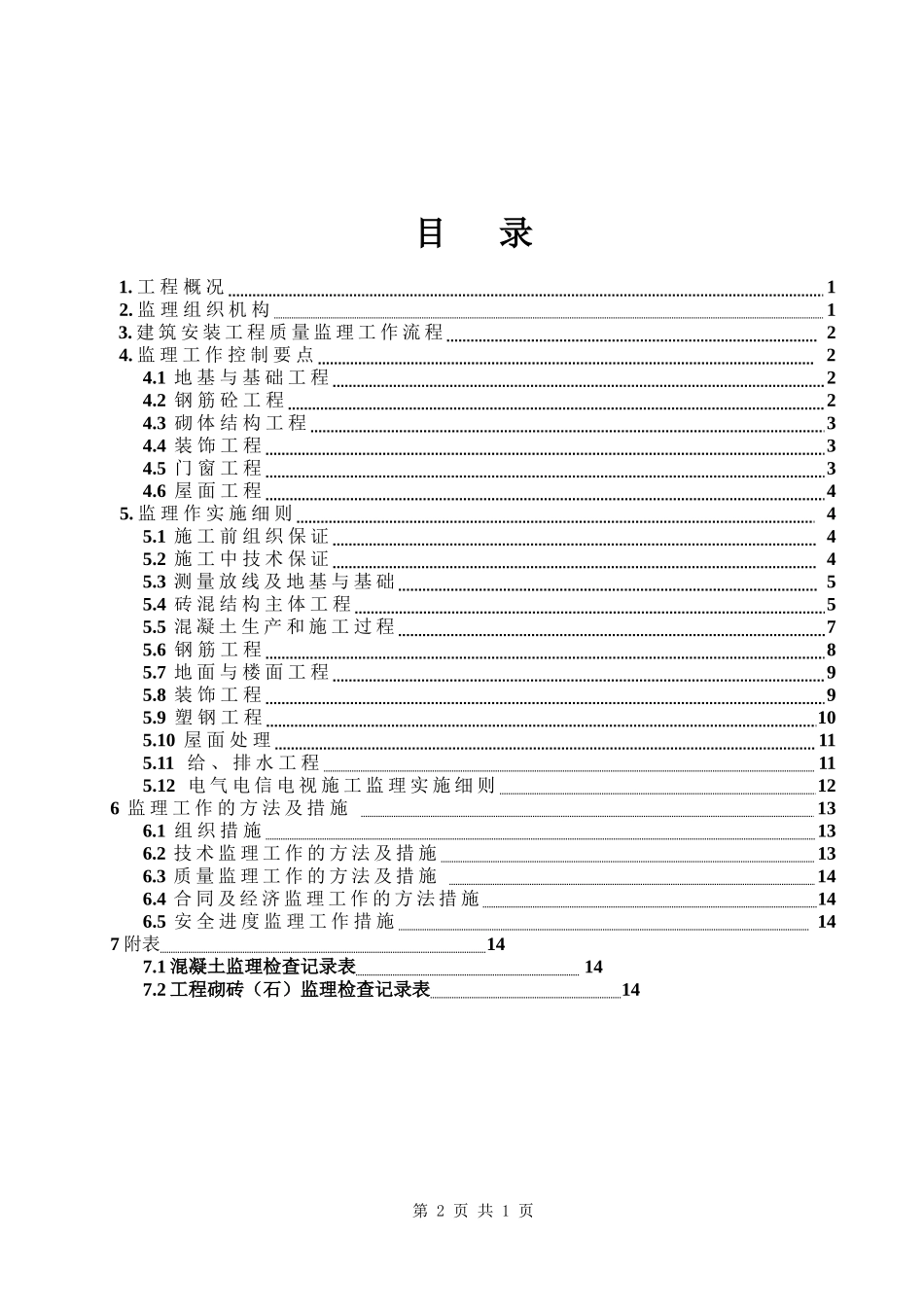 电子厂房、宿舍工程土建部分监理细则-文库--监理实施细则_第2页
