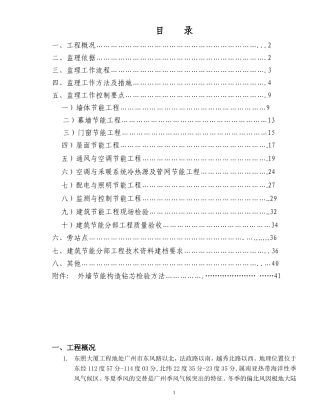东照大厦工程节能监理实施细则-文库--监理实施细则