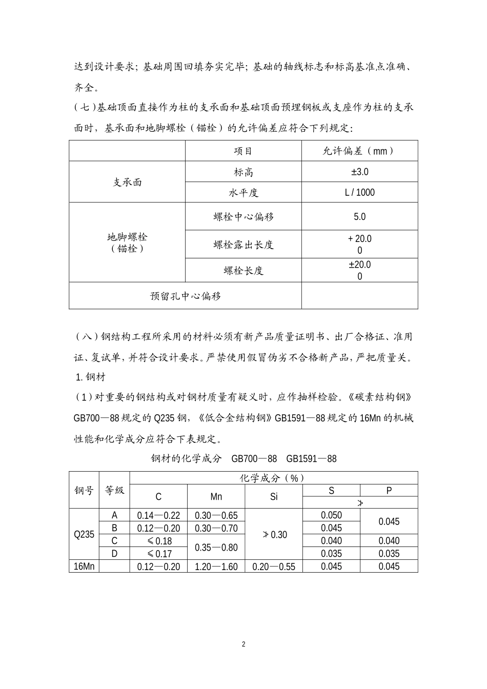 钢结构工程施工质量控制监理实施细则-文库--监理实施细则_第2页