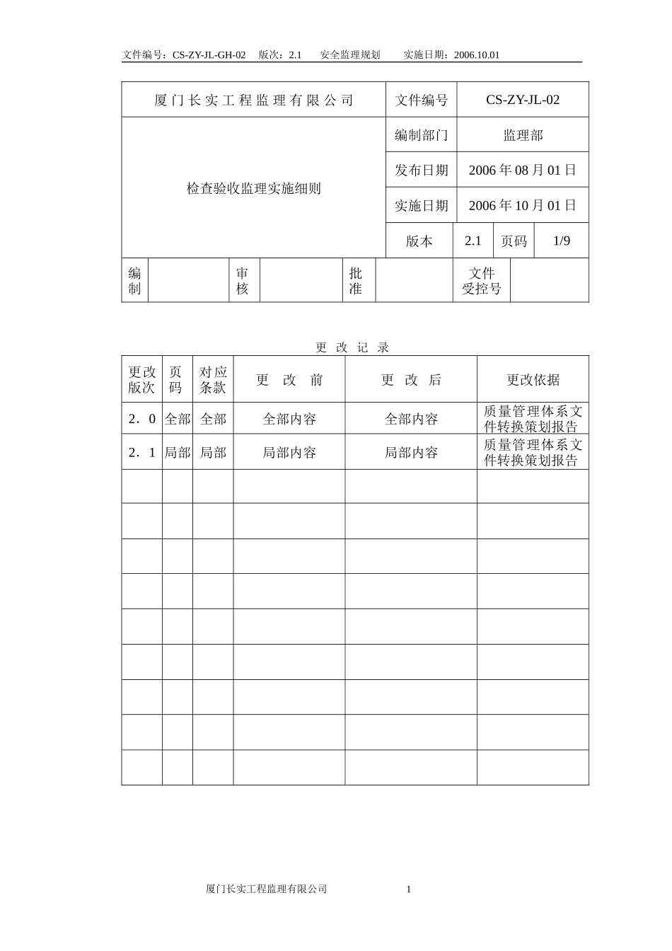 安全监理规划表格-文库-监理表格_第1页