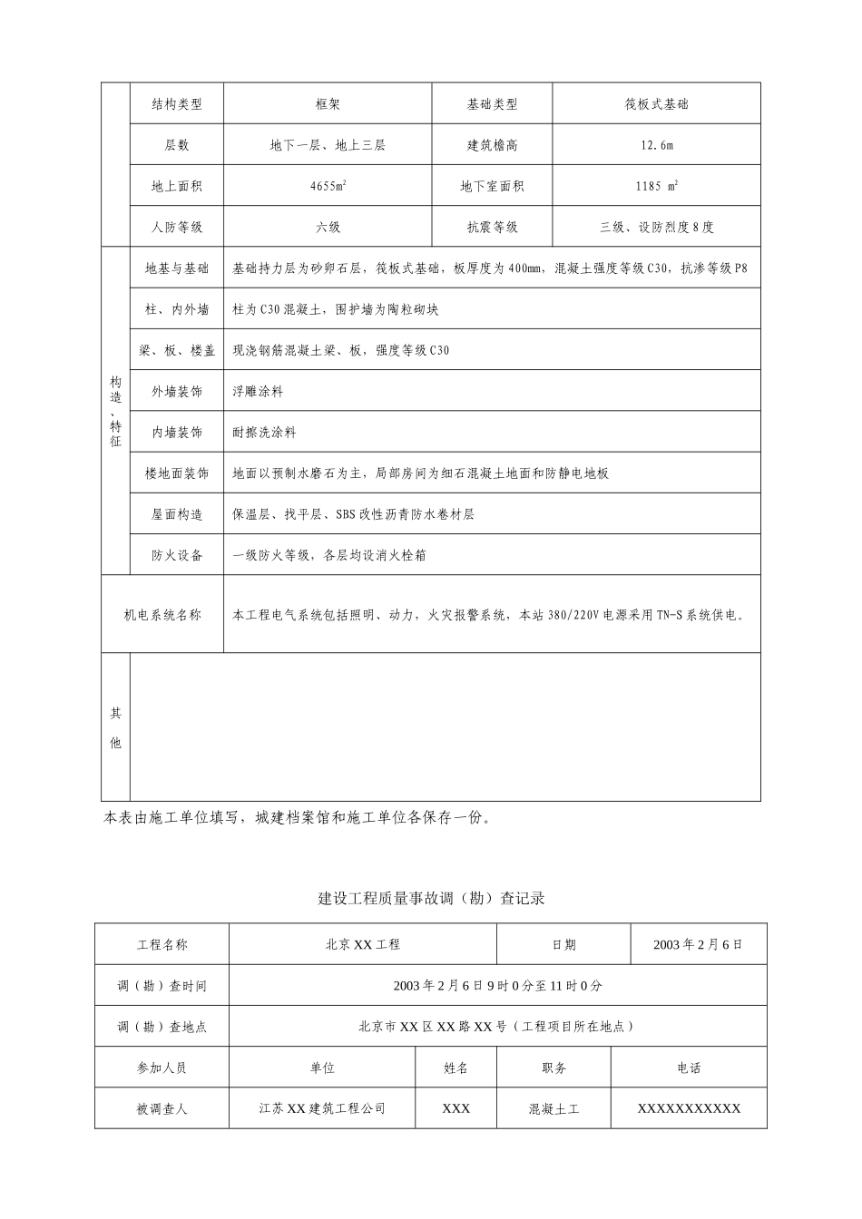 北京某工程监理表格-文库-监理表格_第3页