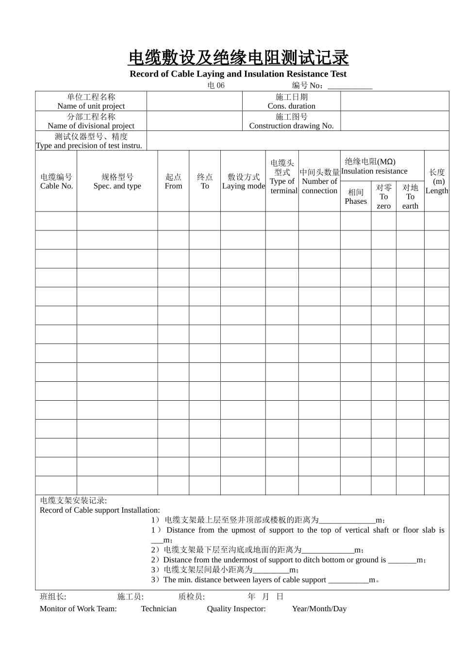 弱电工程表格-文库-监理表格_第3页