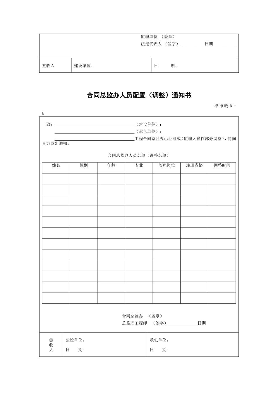 天津市政工程监理用表-文库-监理表格_第3页