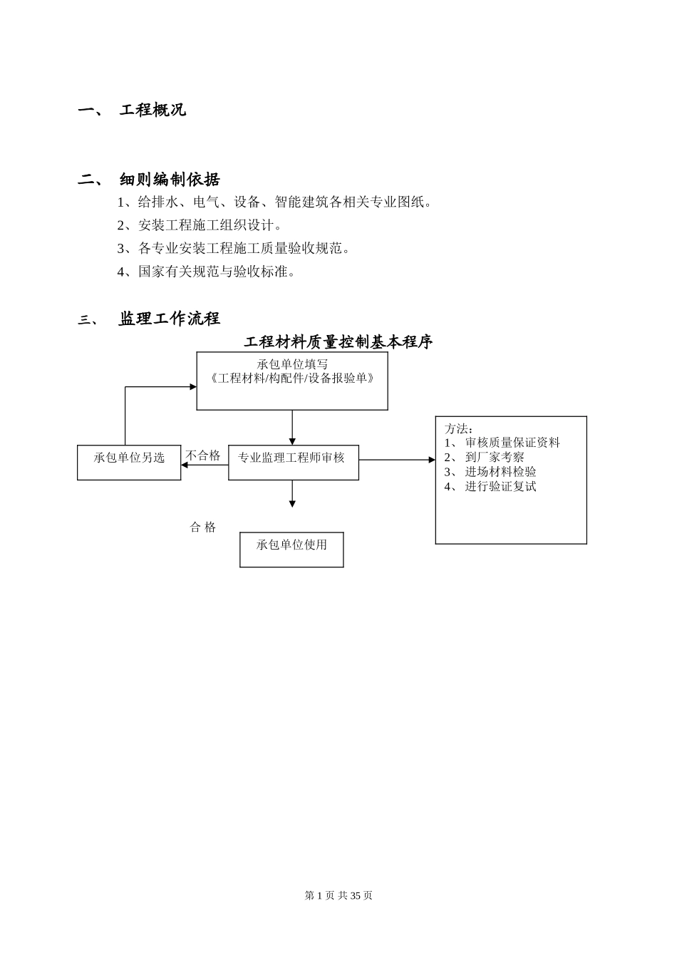 安装工程监理细则及工作流程--监理工作流程_第2页