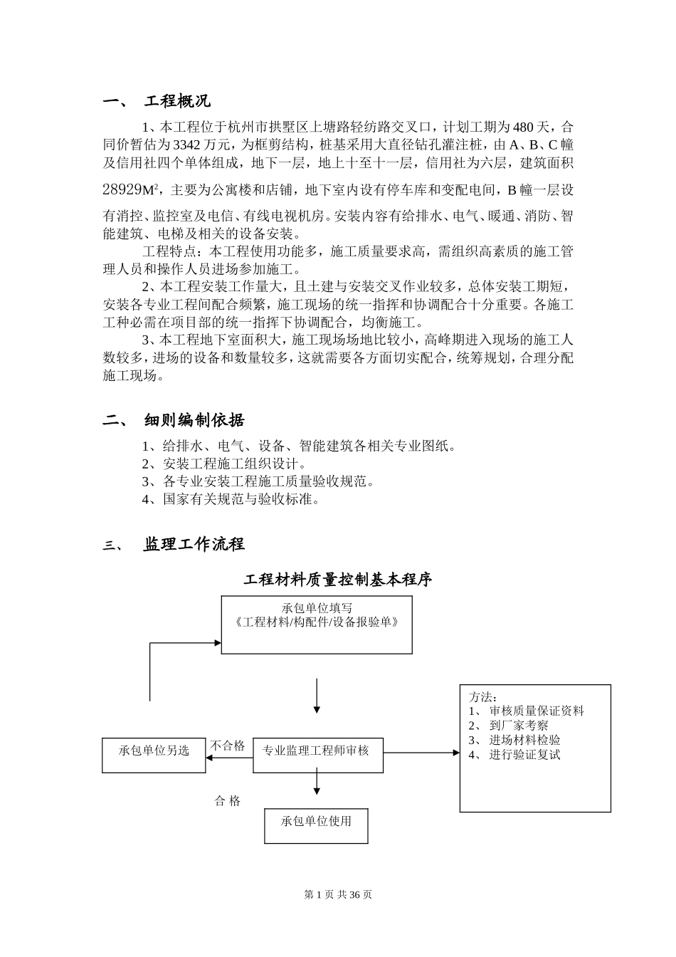 杭州市拱墅区工程验收程序--监理工作流程_第2页