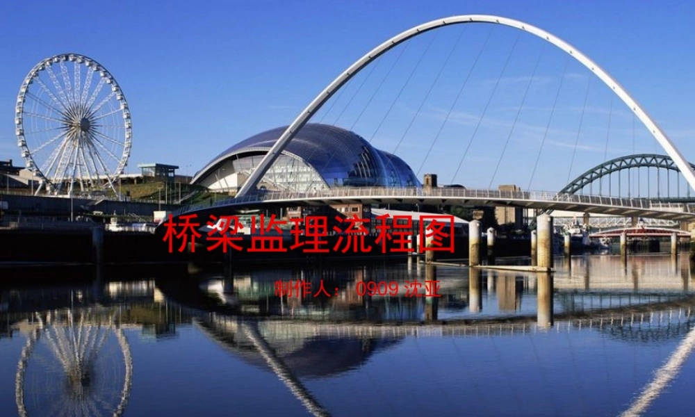 桥梁监理流程图--监理工作流程