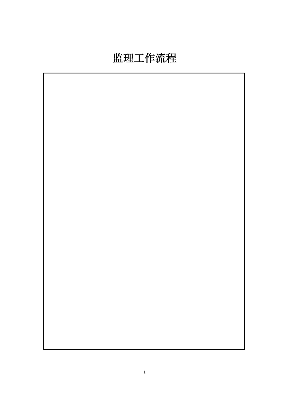 施工阶段监理工作流程--监理工作流程_第1页