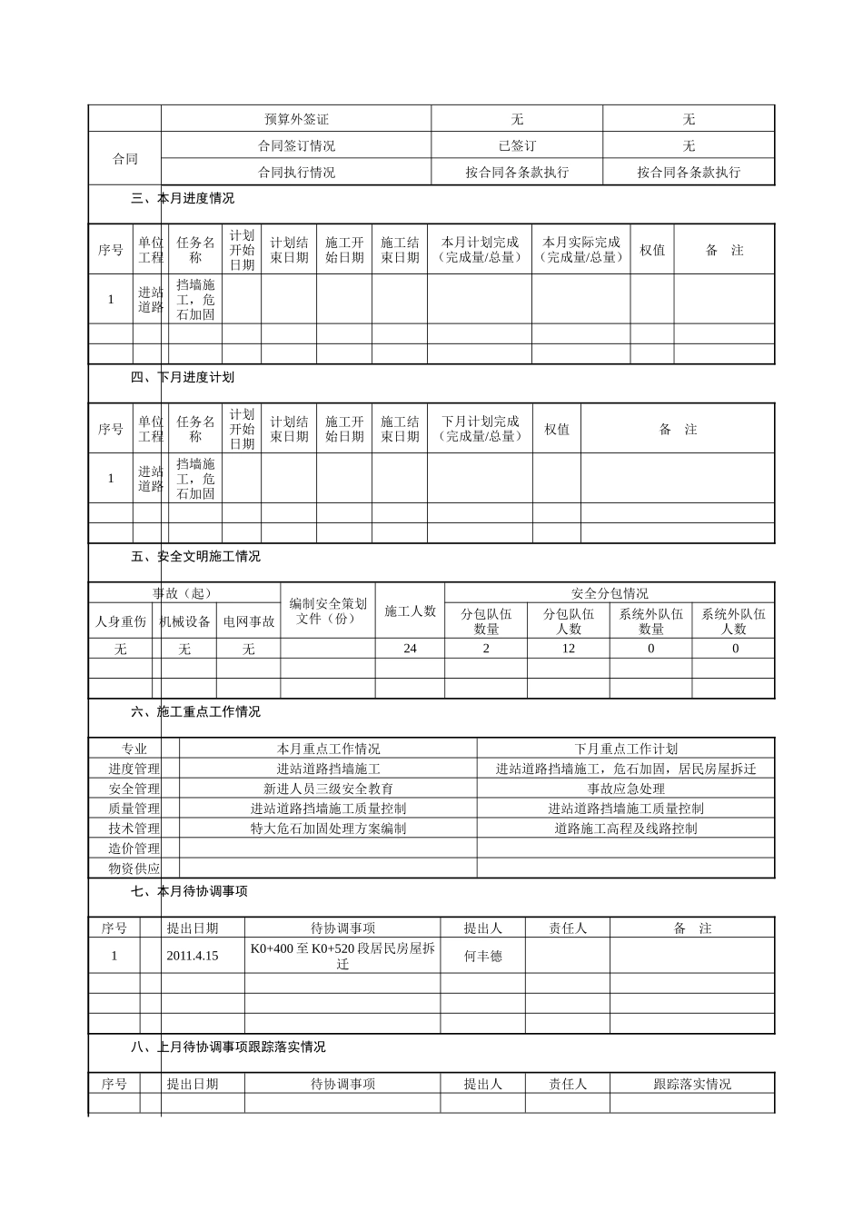 变电站新建工程监理月报ww--监理月报_第3页