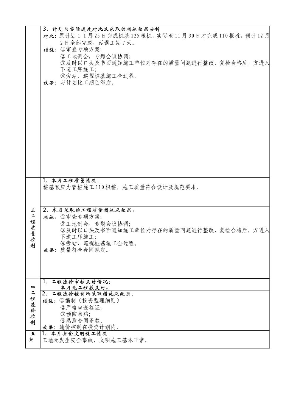 福建八方拓福仓储物流中心工程监理月报--监理月报_第3页