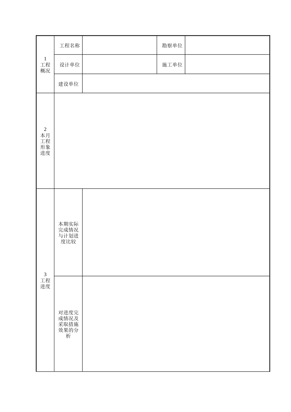监理月报(填写范本)--监理月报_第2页
