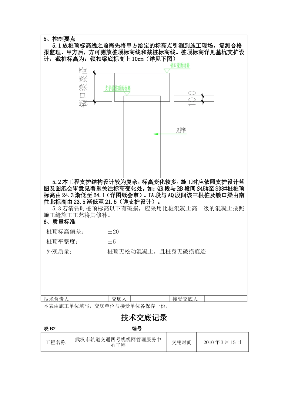 轨道交通工程支护桩截、破桩工程技术交底--技术交底_第2页