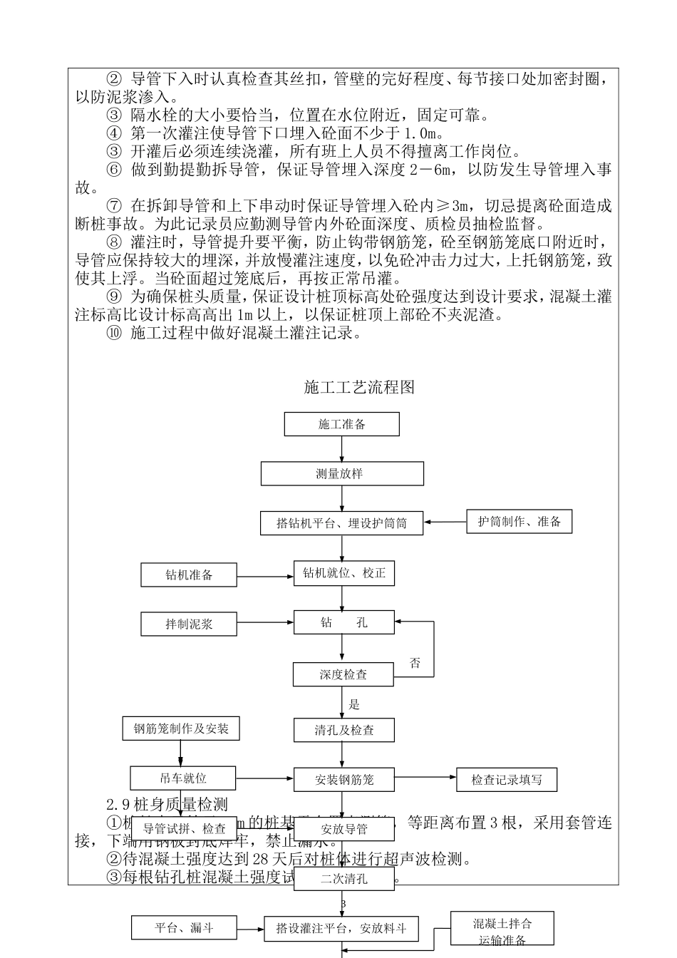 立交特大桥工程钻孔桩施工技术交底--技术交底_第3页