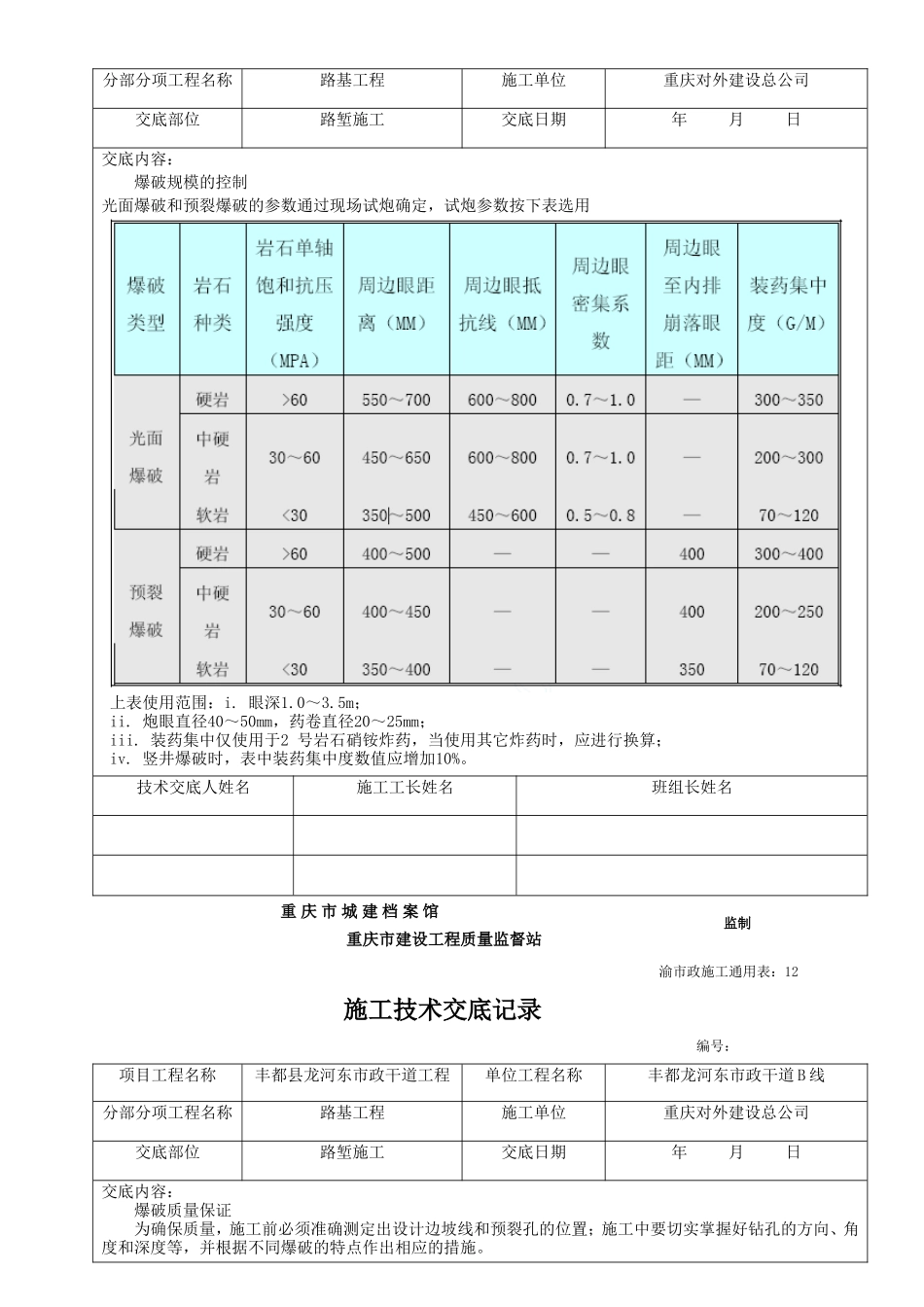 路基工程路堑施工技术交底记录--技术交底_第2页